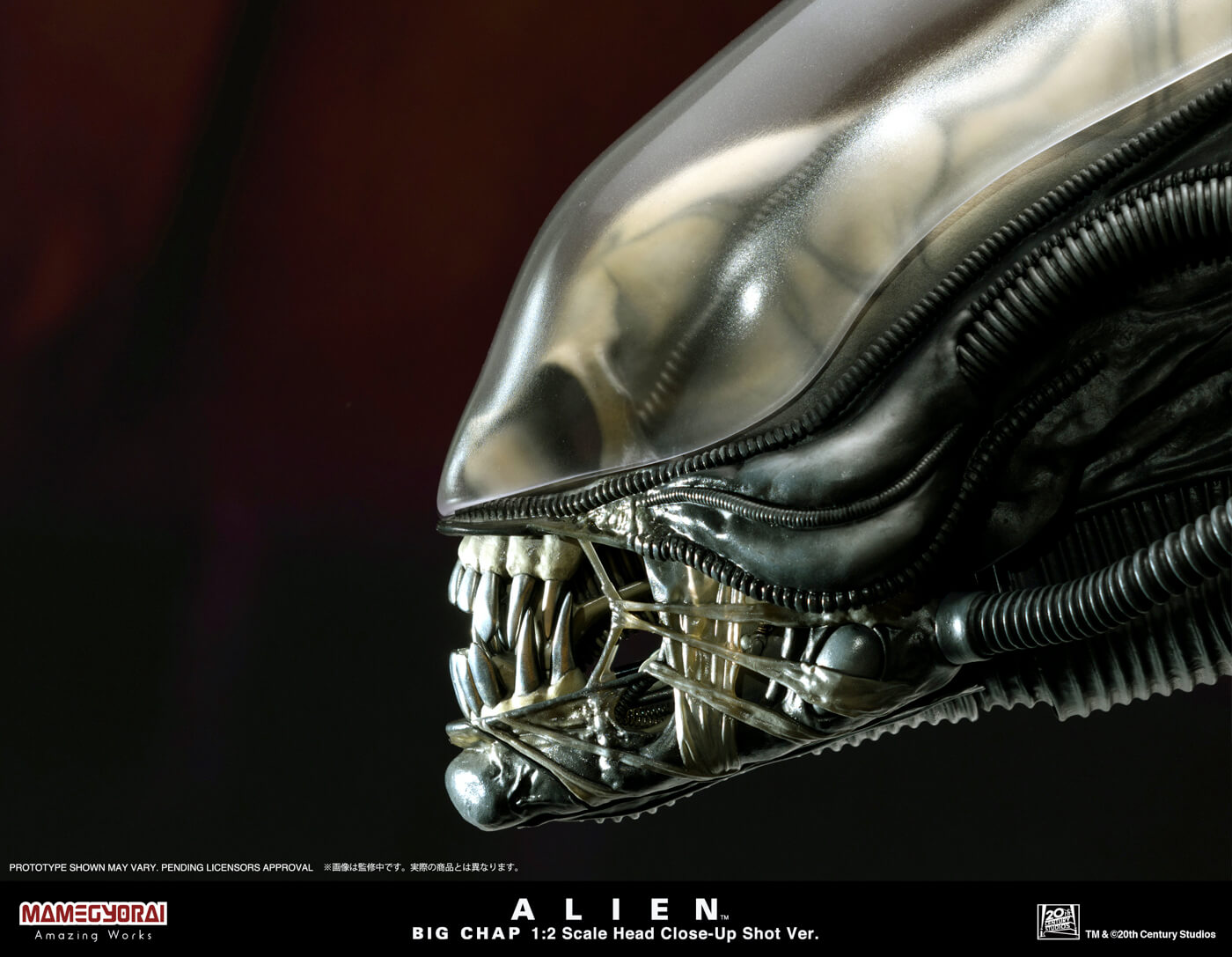 ALIEN BIG CHAP 1/2 SCALE HEAD Close Up Shot Ver.
