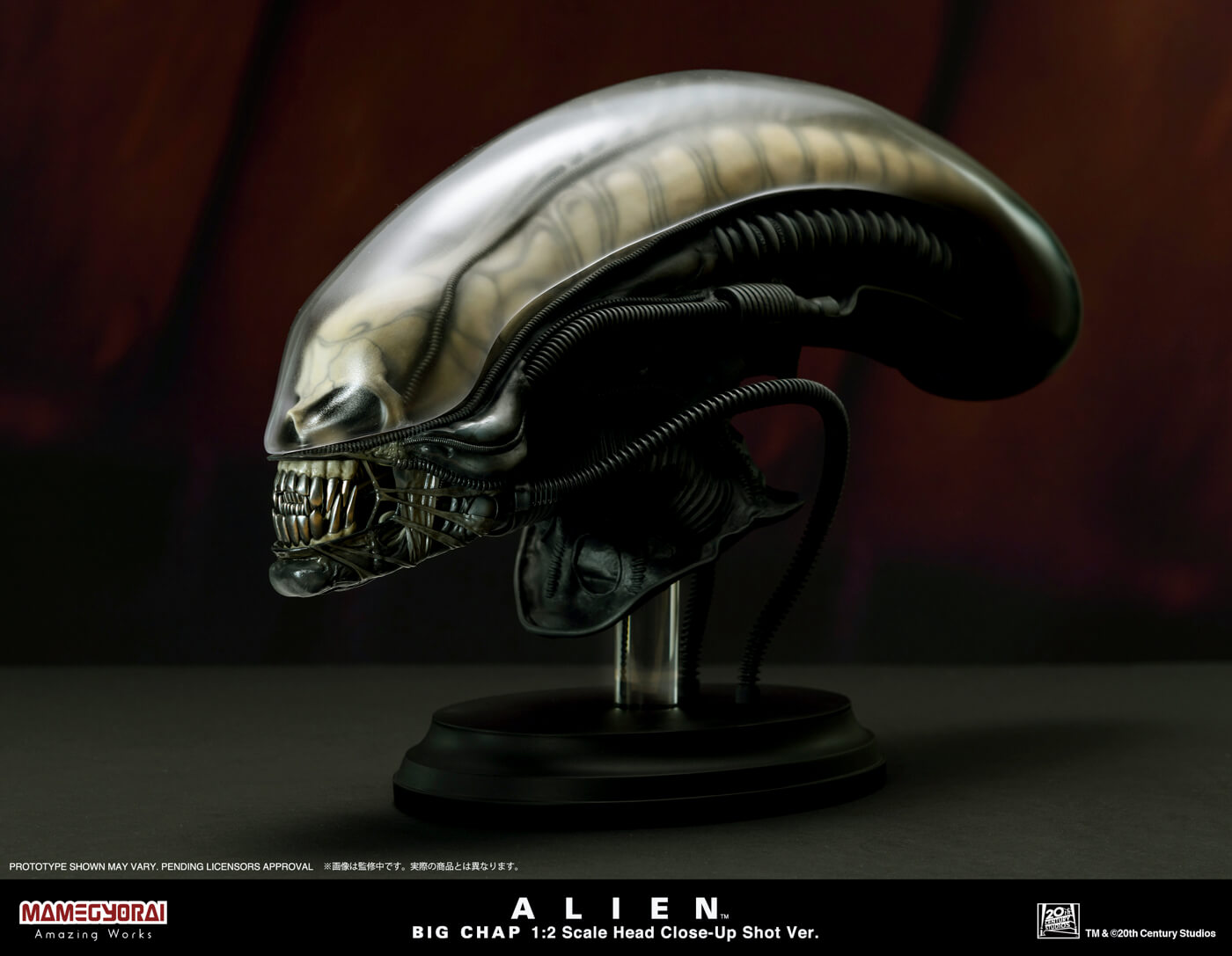 ALIEN BIG CHAP 1/2 SCALE HEAD Close Up Shot Ver.